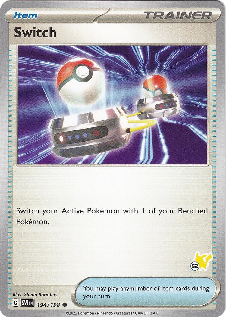 Image for Switch - Pikachu 52 (194/198) [Battle Academy 2024] - Pokemon