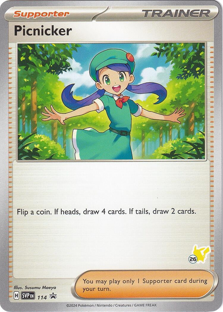 Image for Picnicker - Pikachu 26 (114) [Battle Academy 2024] - Pokemon
