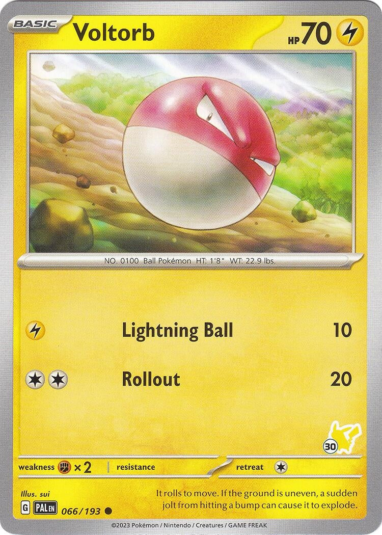 Image for Voltorb - Pikachu 30 (066/193) [Battle Academy 2024] - Pokemon
