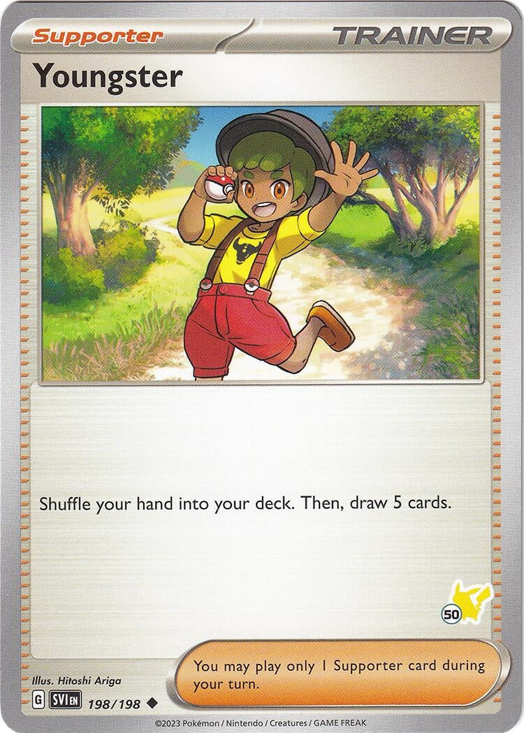 Image for Youngster - Pikachu 50 (198/198) [Battle Academy 2024] - Pokemon