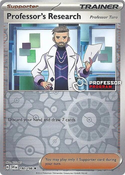 Image for Professor's Research - 190/198 (2023) (190/198) [Professor Program Promos] - Pokemon
