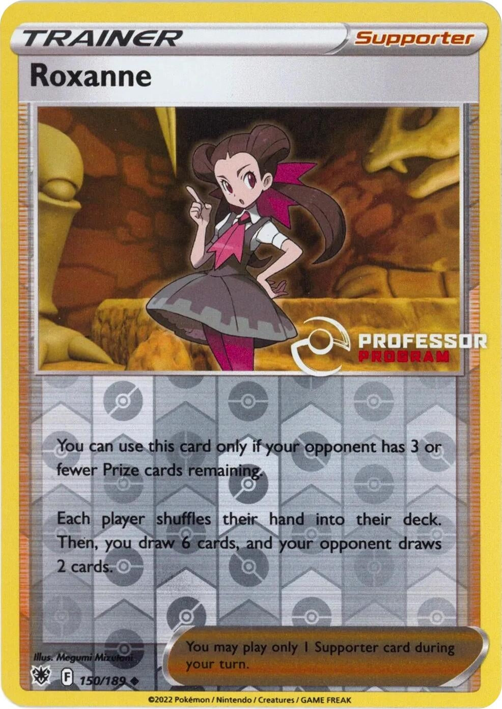 Image for Roxanne - 150/189 (2022) (150/189) [Professor Program Promos] - Pokemon