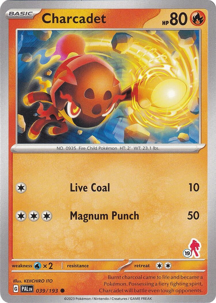 Image for Charcadet - Armarouge 19 (039/193) [Battle Academy 2024] - Pokemon