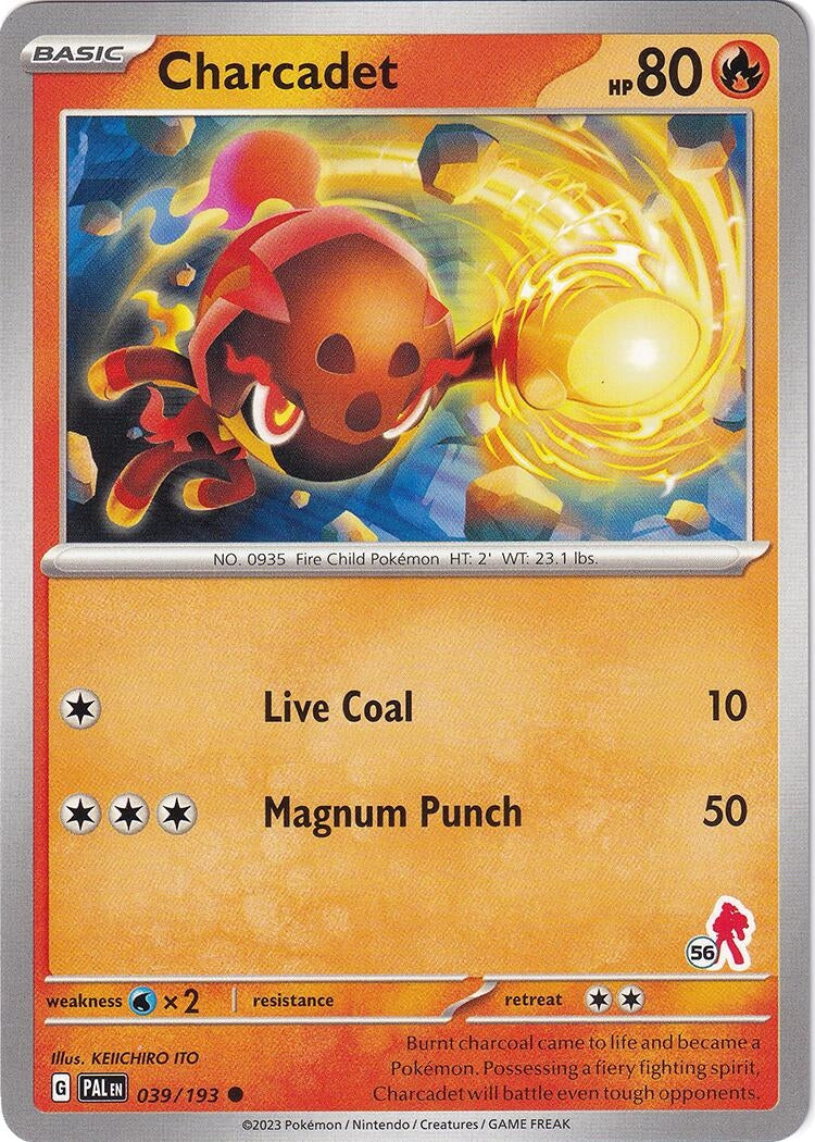 Image for Charcadet - Armarouge 56 (039/193) [Battle Academy 2024] - Pokemon
