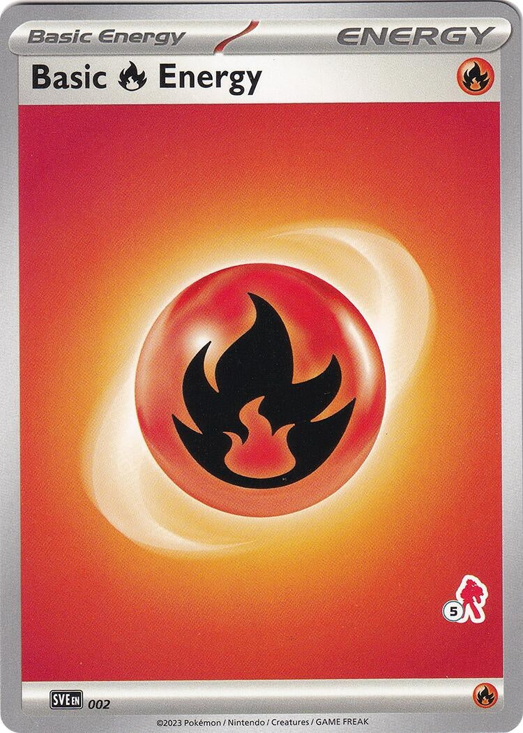 Image for Basic Fire Energy - Armarouge 5 (002) [Battle Academy 2024] - Pokemon