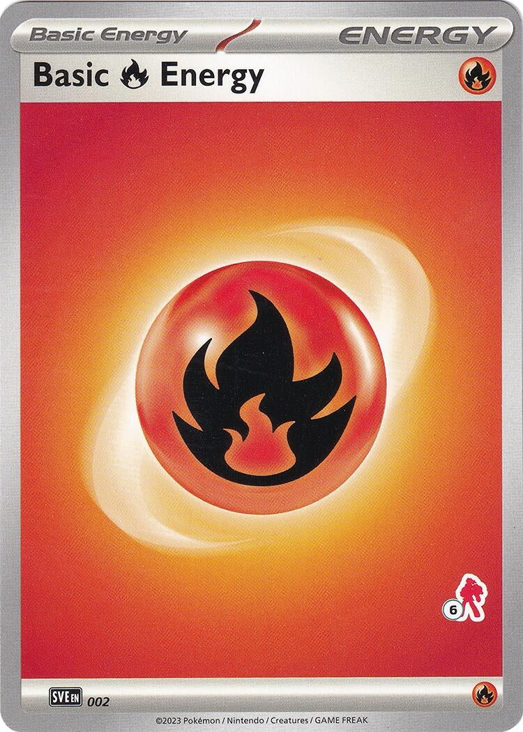 Image for Basic Fire Energy - Armarouge 6 (002) [Battle Academy 2024] - Pokemon