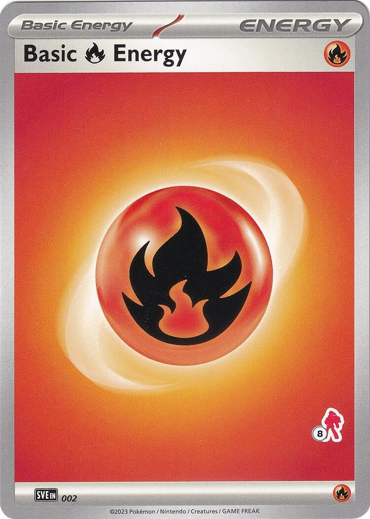 Image for Basic Fire Energy - Armarouge 8 (002) [Battle Academy 2024] - Pokemon