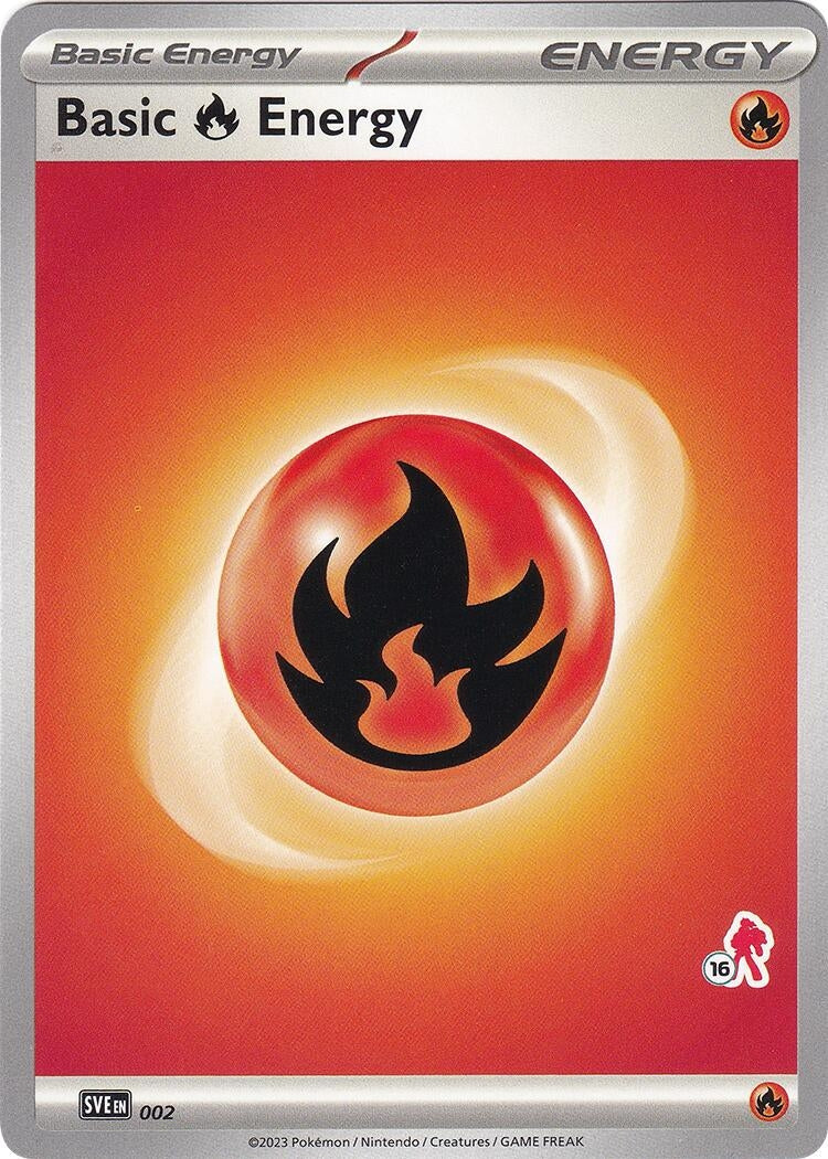 Image for Basic Fire Energy - Armarouge 16 (002) [Battle Academy 2024] - Pokemon