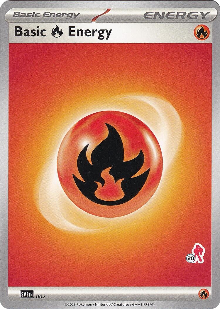 Image for Basic Fire Energy - Armarouge 20 (002) [Battle Academy 2024] - Pokemon