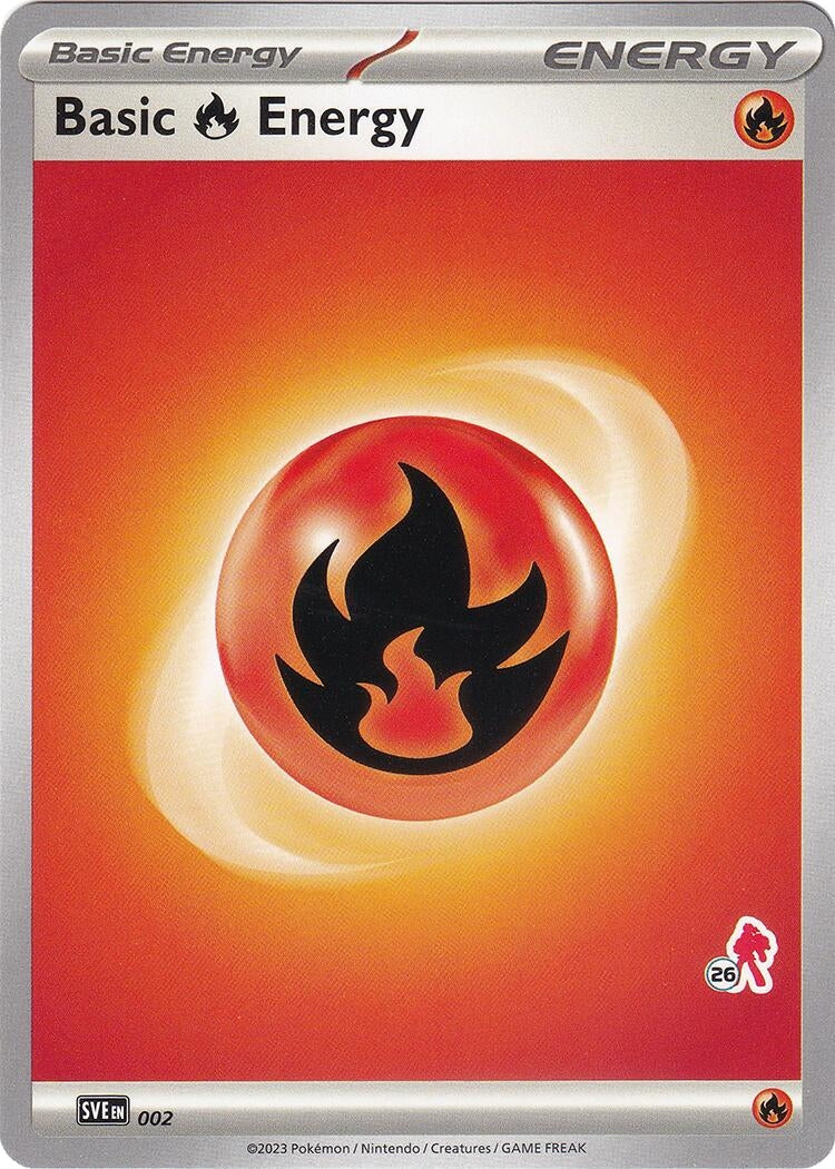 Image for Basic Fire Energy - Armarouge 26 (002) [Battle Academy 2024] - Pokemon