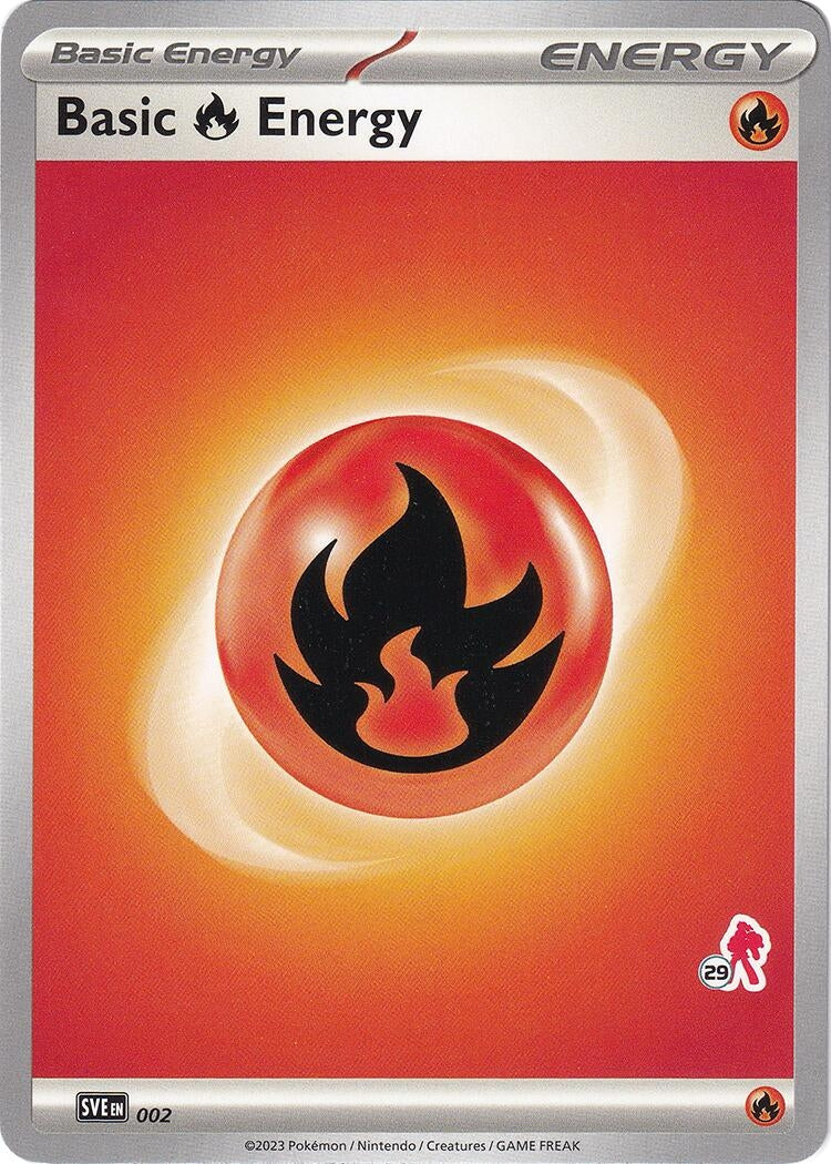 Image for Basic Fire Energy - Armarouge 29 (002) [Battle Academy 2024] - Pokemon