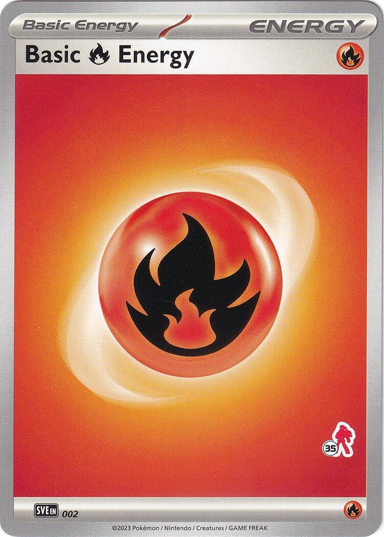 Image for Basic Fire Energy - Armarouge 35 (002) [Battle Academy 2024] - Pokemon