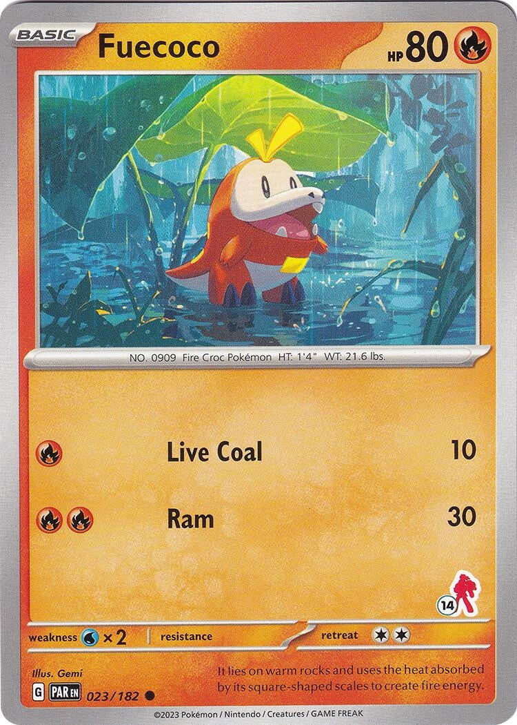 Image for Fuecoco - Armarouge 14 (023/182) [Battle Academy 2024] - Pokemon