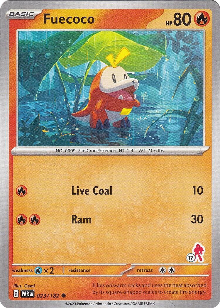 Image for Fuecoco - Armarouge 17 (023/182) [Battle Academy 2024] - Pokemon