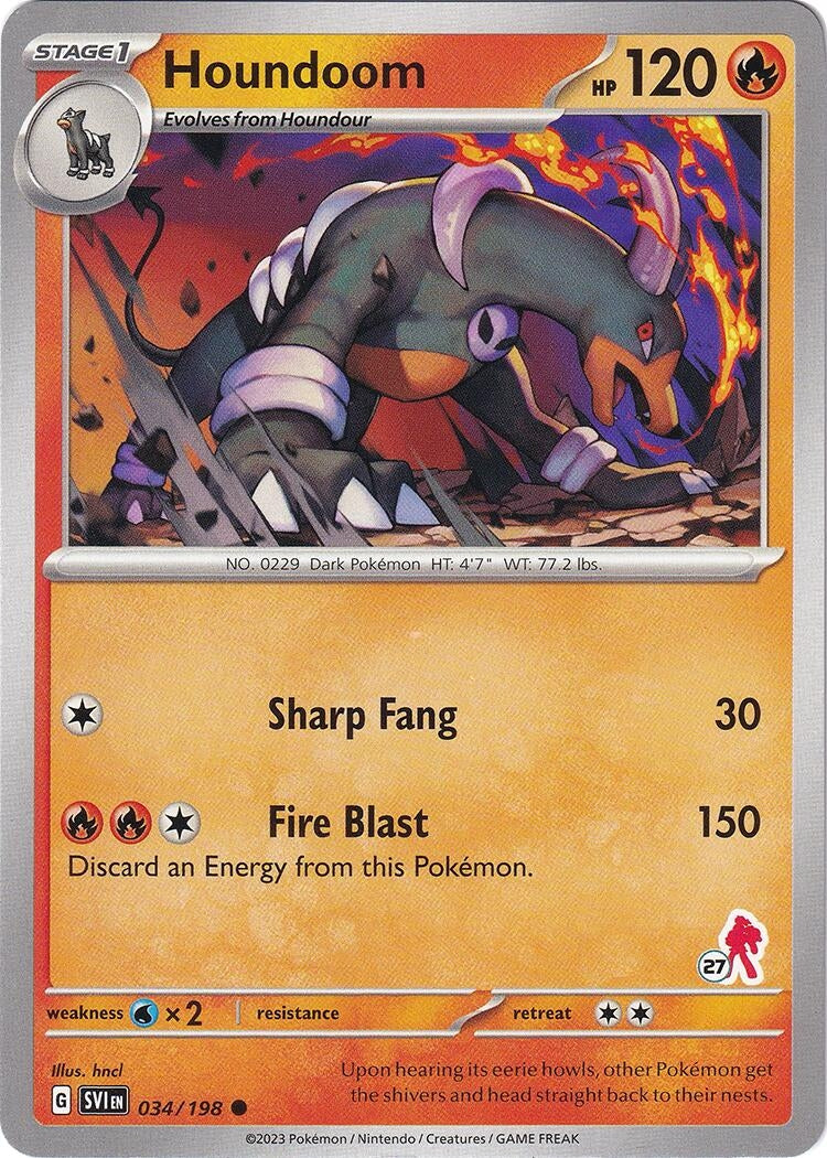 Image for Houndoom - Armarouge 27 (034/198) [Battle Academy 2024] - Pokemon