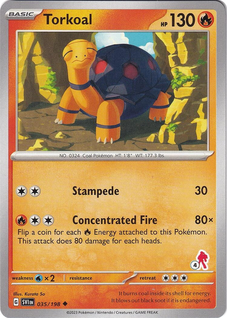 Image for Torkoal - Armarouge 4 (035/198) [Battle Academy 2024] - Pokemon