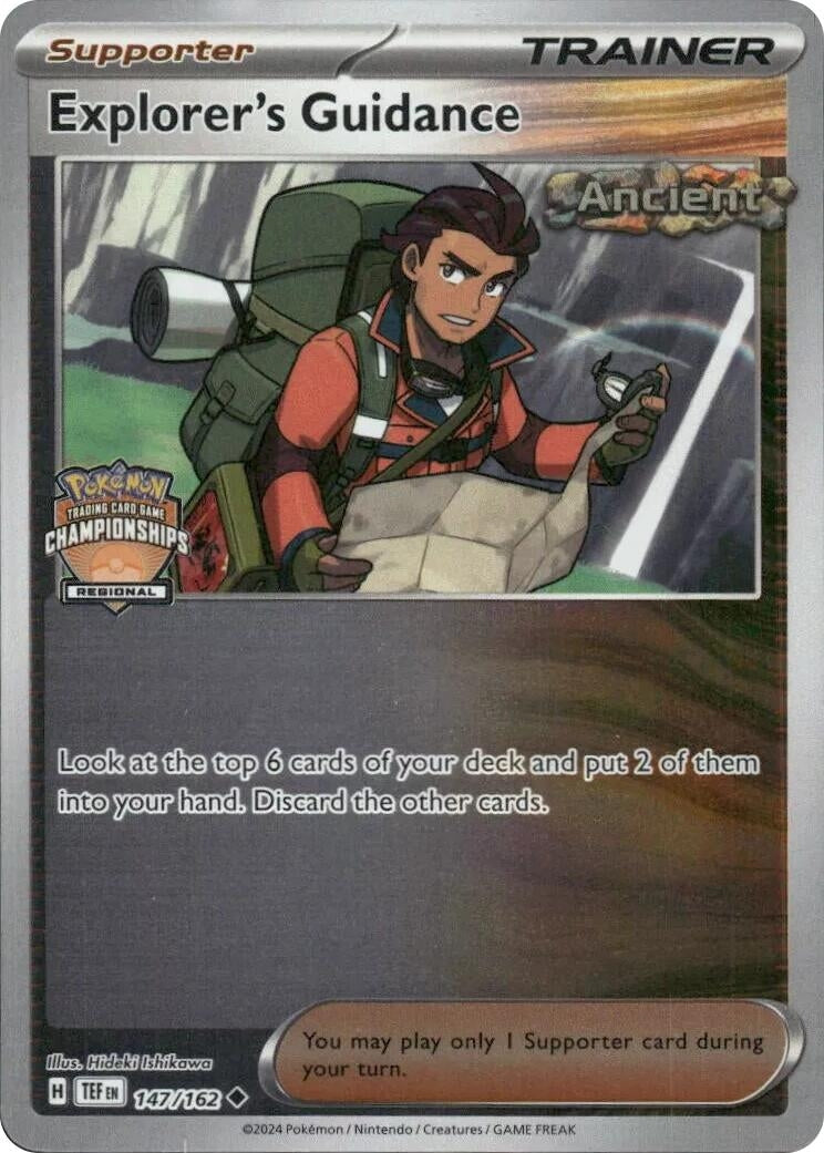 Image for Explorer's Guidance - 147/162 (Regional Championships) (147/162) [League & Championship Cards] - Pokemon