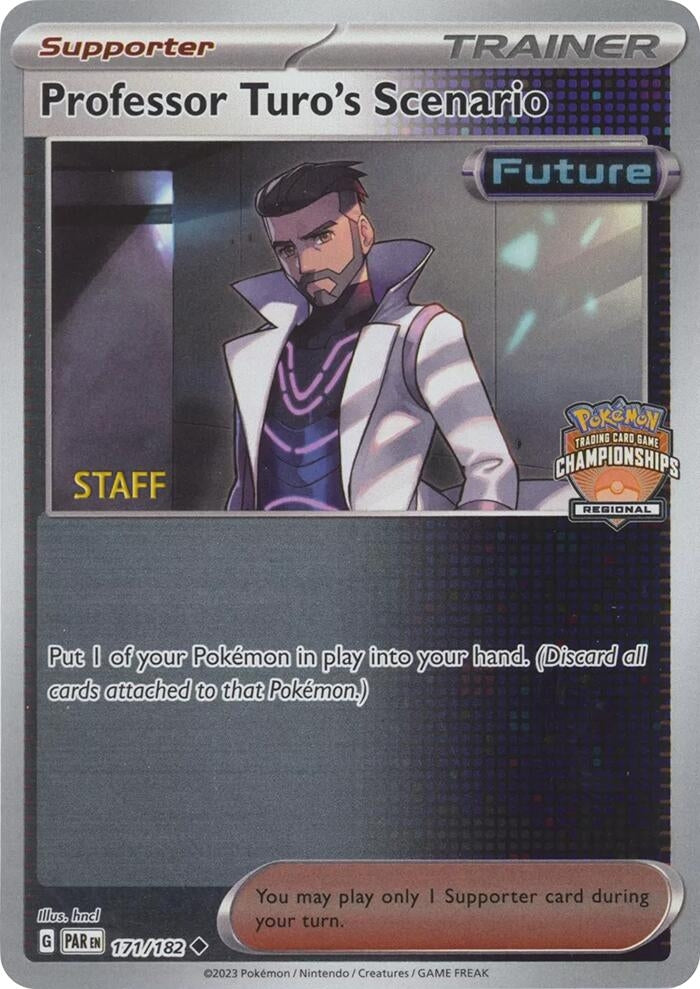 Image for Professor Turo's Scenario - 171/182 (Regional Championships) [Staff] (177/182) [League & Championship Cards] - Pokemon