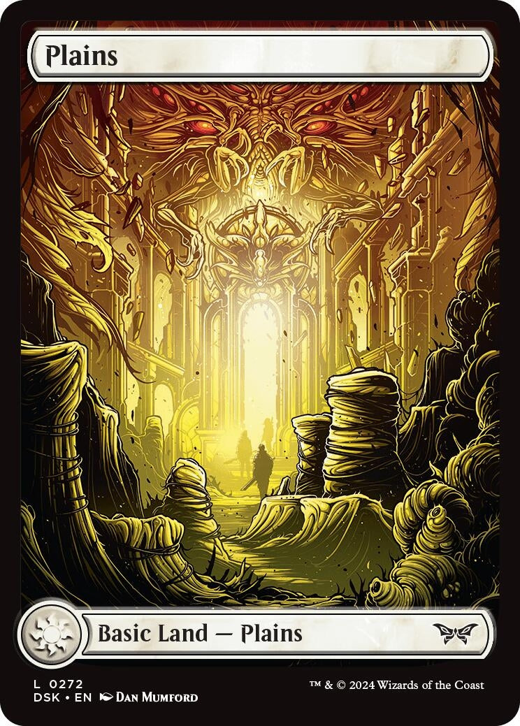 Image for Plains (0272) - Full Art (272) [Duskmourn: House of Horror] - Magic: The Gathering