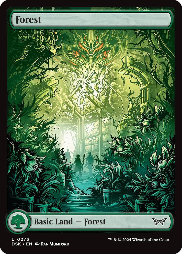 Image for Forest (0276) - Full Art (276) [Duskmourn: House of Horror] - Magic: The Gathering