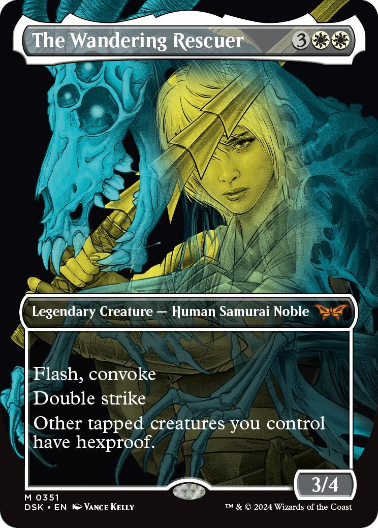 Image for The Wandering Rescuer (Showcase) (351) [Duskmourn: House of Horror] - Magic: The Gathering