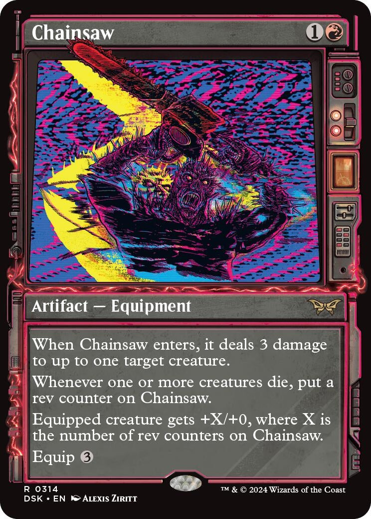Image for Chainsaw (Showcase) (314) [Duskmourn: House of Horror] - Magic: The Gathering