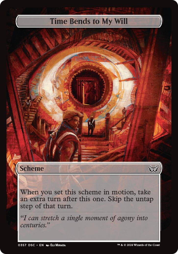 Image for Time Bends to My Will (Full Art) (357) [Duskmourn] - Magic: The Gathering