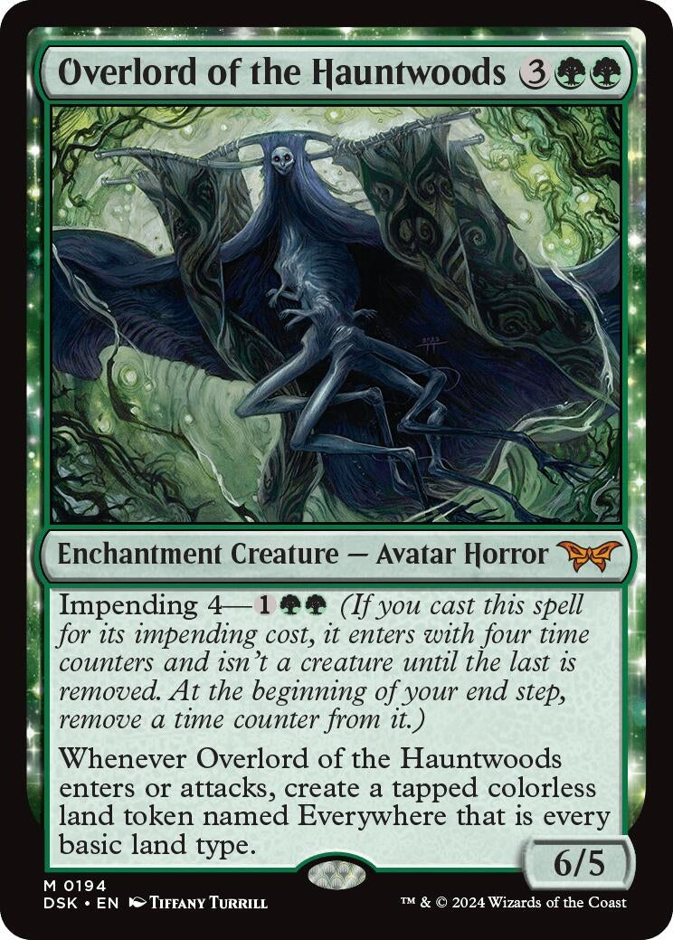 Image for Overlord of the Hauntwoods (194) [Duskmourn: House of Horror] - Magic: The Gathering