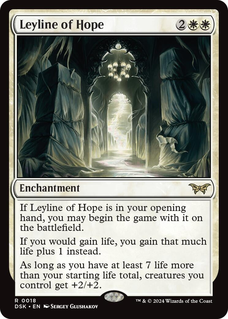 Image for Leyline of Hope (18) [Duskmourn: House of Horror] - Magic: The Gathering