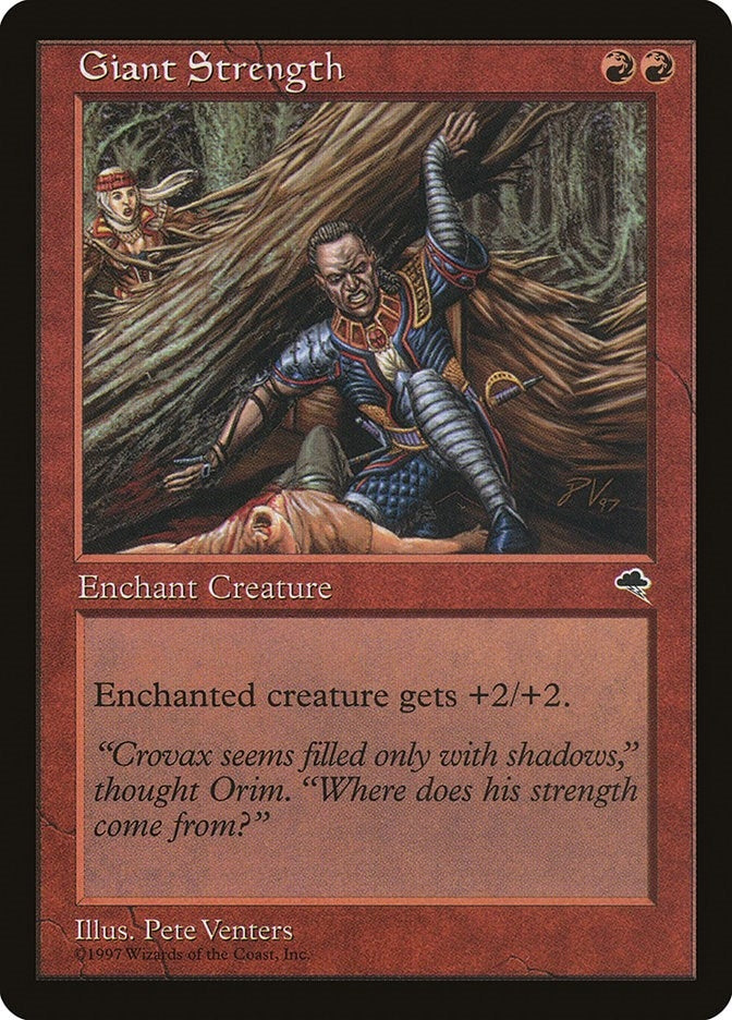 Image for Giant Strength (178) [Tempest] - Magic: The Gathering