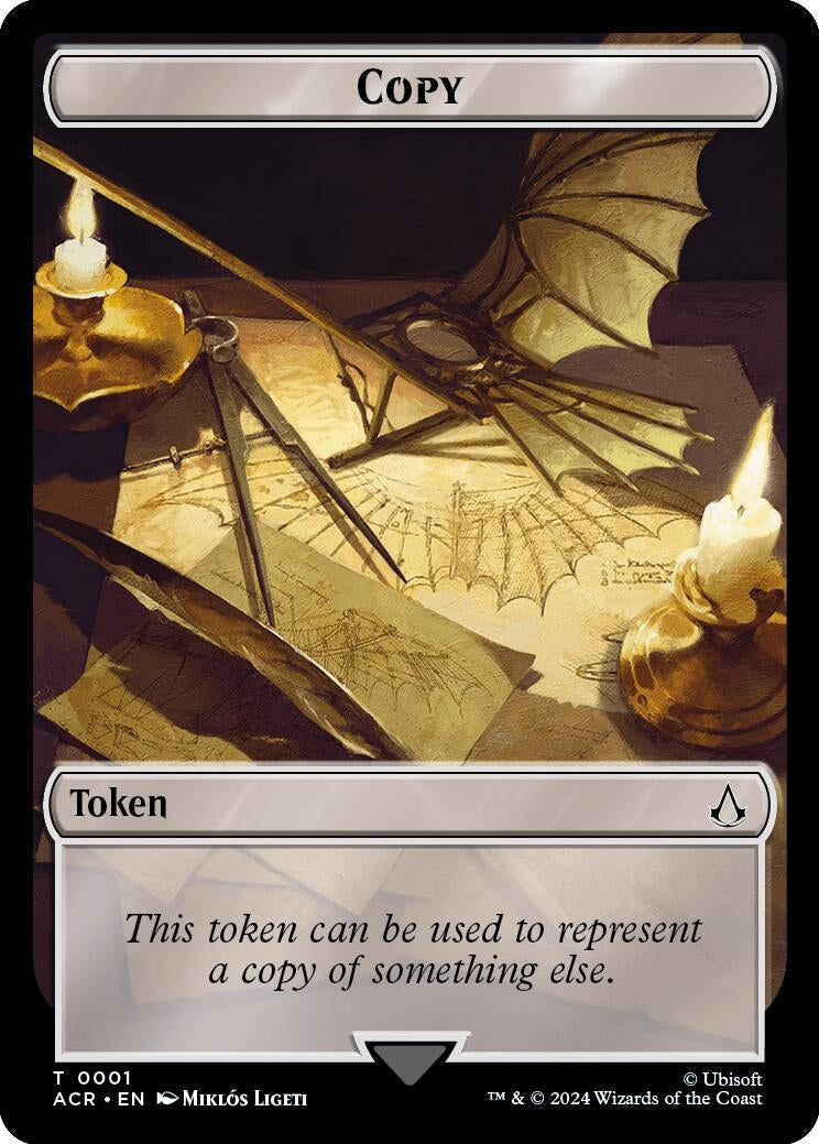 Image for Copy Token (1) [Universes Beyond: Assassin's Creed] - Magic: The Gathering
