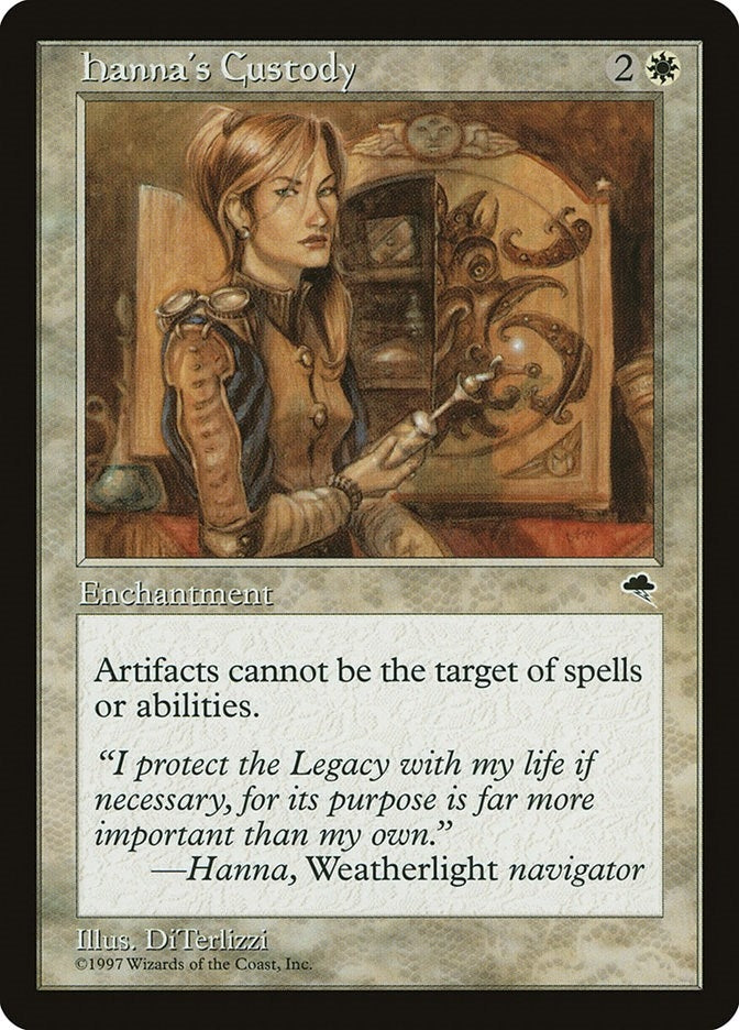 Image for Hanna's Custody (22) [Tempest] - Magic: The Gathering