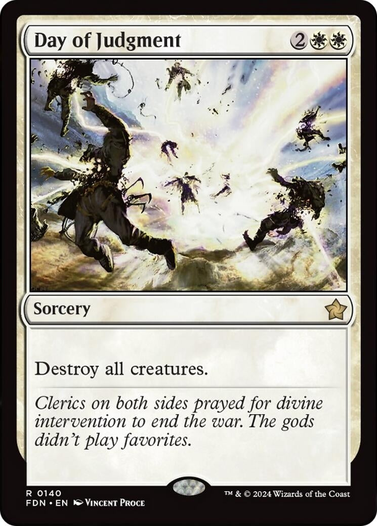Image for Day of Judgment (140) [Foundations] - Magic: The Gathering