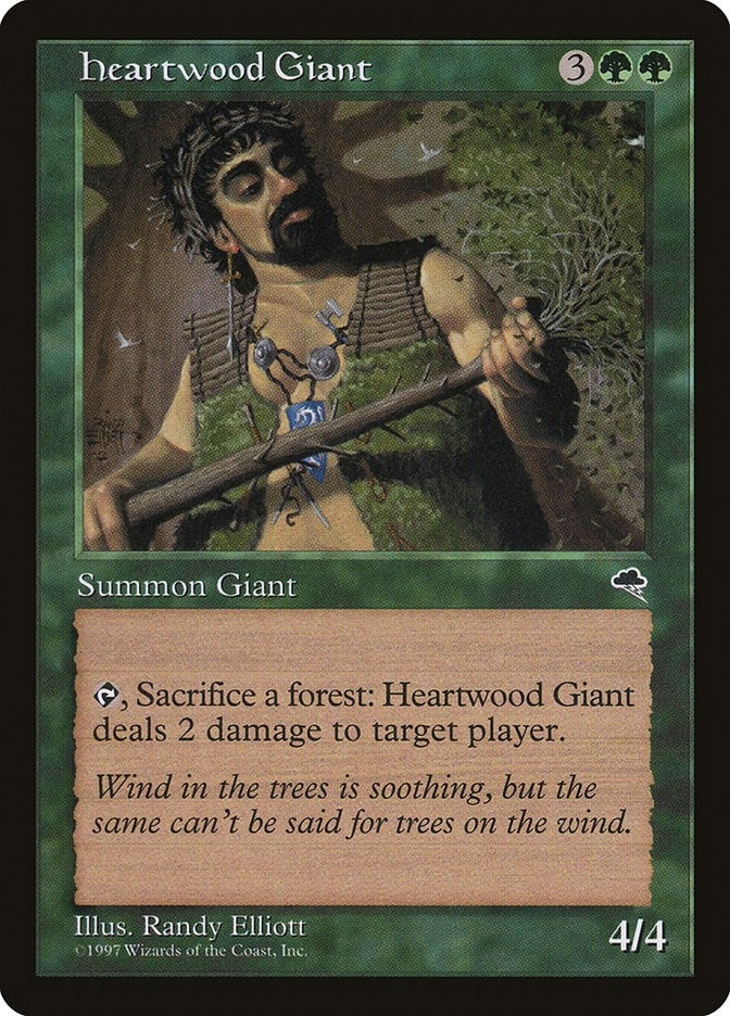 Image for Heartwood Giant (232) [Tempest] - Magic: The Gathering