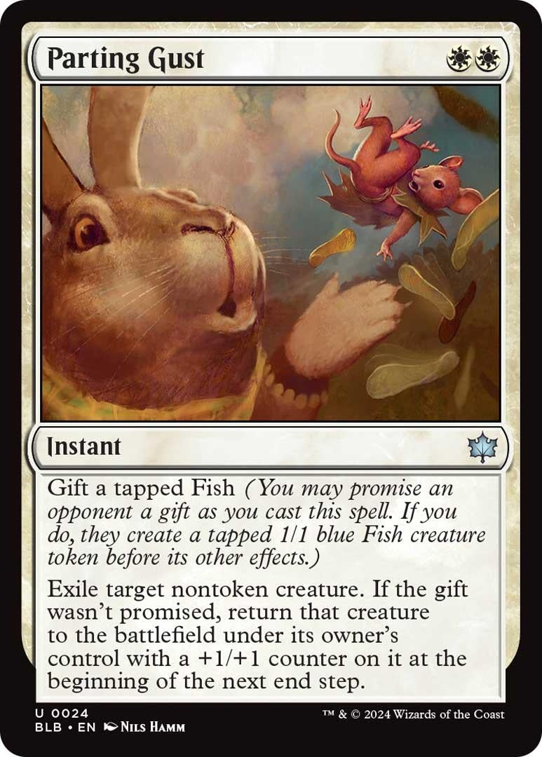 Image for Parting Gust (24) [Bloomburrow] - Magic: The Gathering