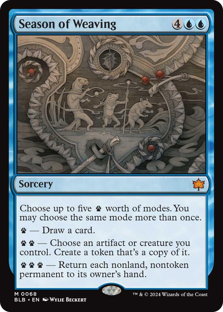 Image for Season of Weaving (68) [Bloomburrow] - Magic: The Gathering
