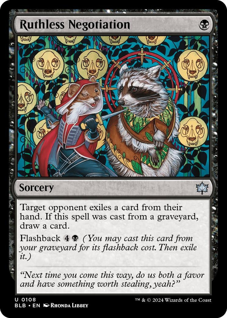 Image for Ruthless Negotiation (108) [Bloomburrow] - Magic: The Gathering