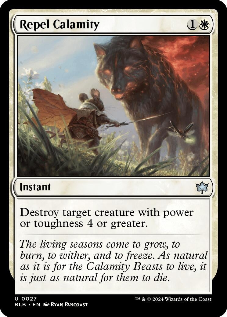 Image for Repel Calamity (27) [Bloomburrow] - Magic: The Gathering
