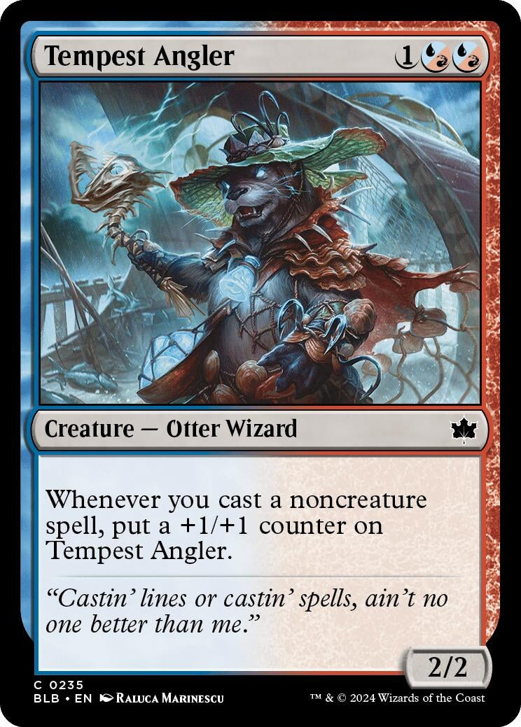 Image for Tempest Angler (235) [Bloomburrow] - Magic: The Gathering
