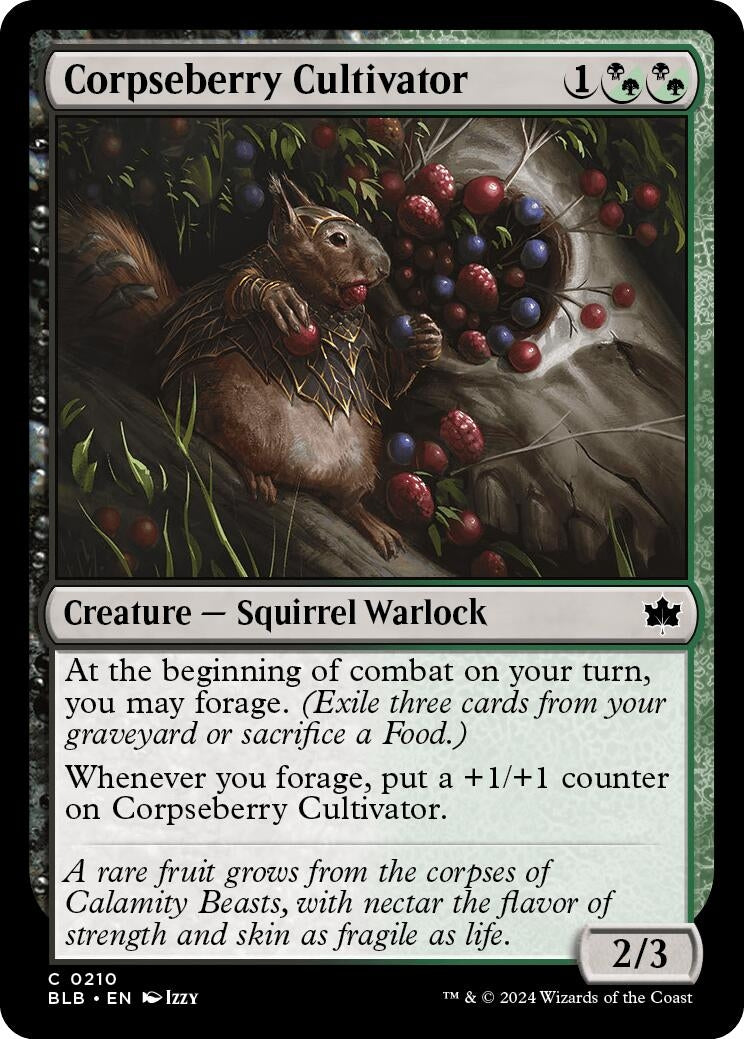 Image for Corpseberry Cultivator (210) [Bloomburrow] - Magic: The Gathering