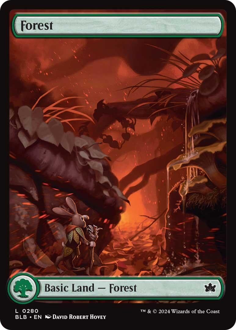 Image for Forest (0280) (280) [Bloomburrow] - Magic: The Gathering
