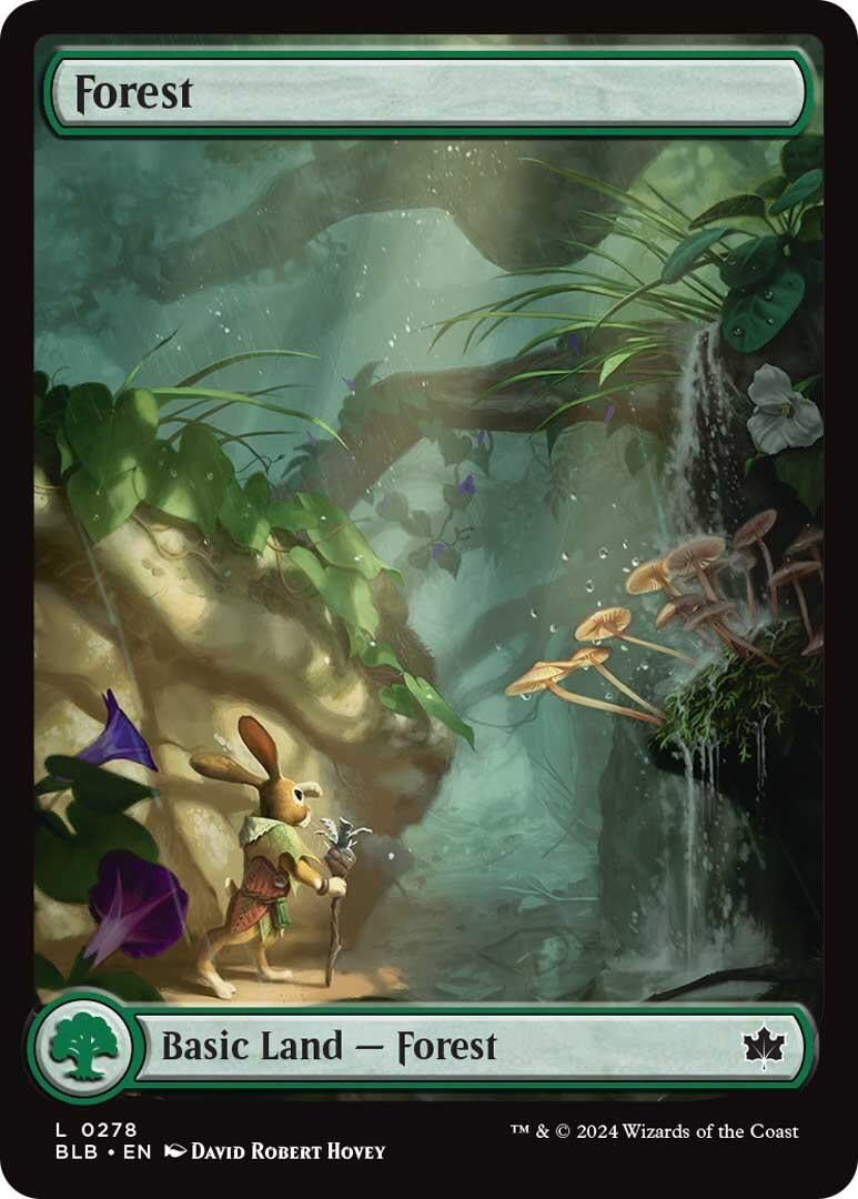 Image for Forest (0278) (278) [Bloomburrow] - Magic: The Gathering