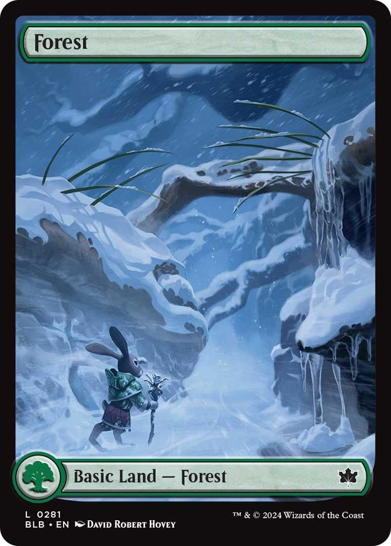 Image for Forest (0281) (281) [Bloomburrow] - Magic: The Gathering