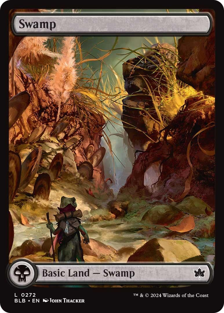 Image for Swamp (0272) (272) [Bloomburrow] - Magic: The Gathering