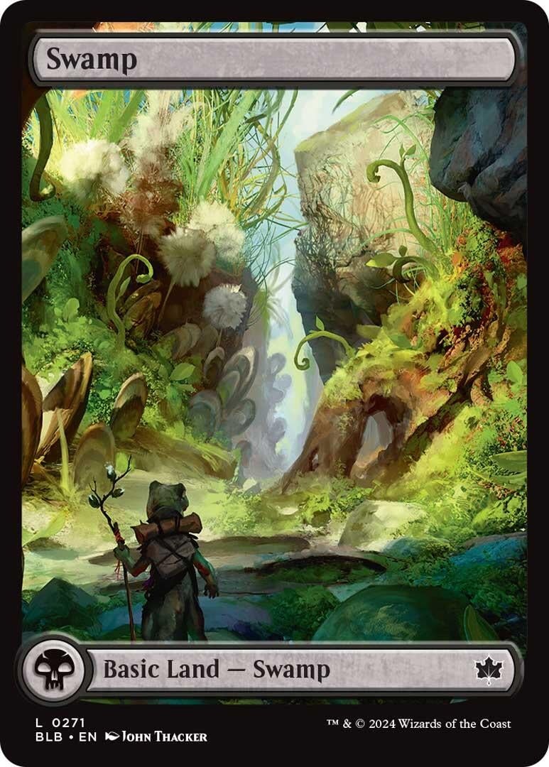 Image for Swamp (0271) (271) [Bloomburrow] - Magic: The Gathering