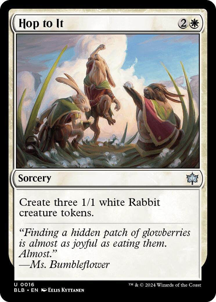 Image for Hop to It (16) [Bloomburrow] - Magic: The Gathering
