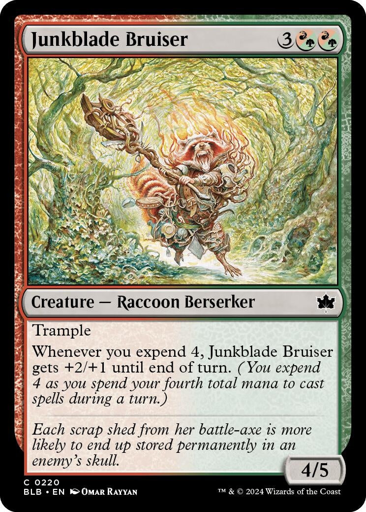 Image for Junkblade Bruiser (220) [Bloomburrow] - Magic: The Gathering