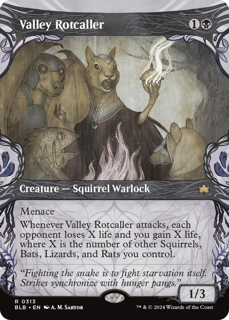Image for Valley Rotcaller (Showcase) (313) [Bloomburrow] - Magic: The Gathering