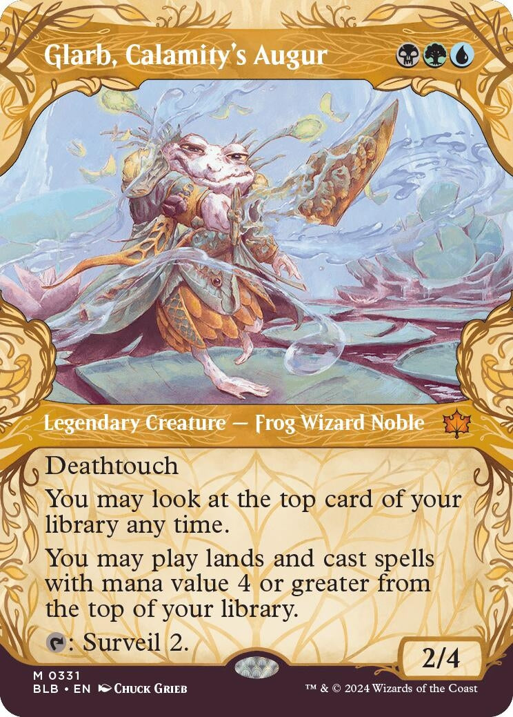Image for Glarb, Calamity's Augur (Showcase) (331) [Bloomburrow] - Magic: The Gathering