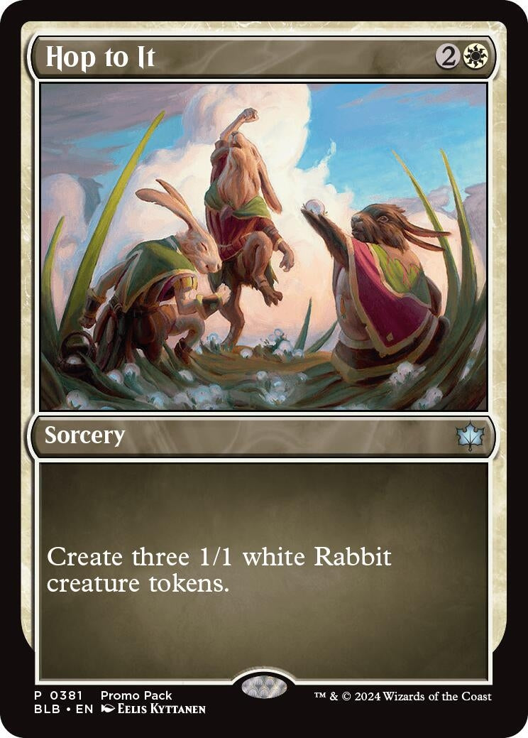 Image for Hop to It (381) [Bloomburrow] - Magic: The Gathering